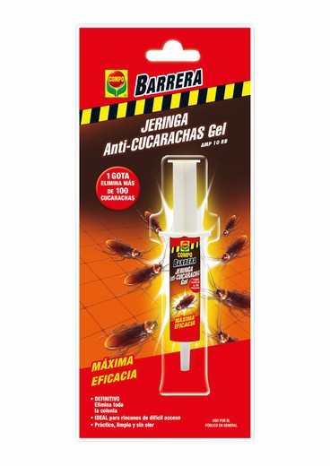 COMPO Barrera Anti-Cucarachas Gel Jeringa 10g