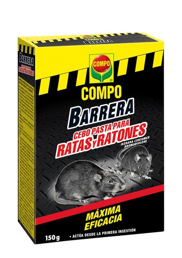 COMPO Barrera Cebo Pasta para Ratas y Ratones 150g