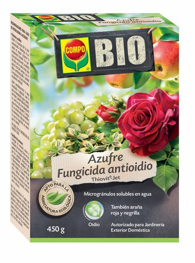 COMPO BIO Azufre Fungicida Antioidio 450g