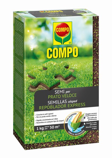 COMPO Semillas Césped Repoblador Express 1kg