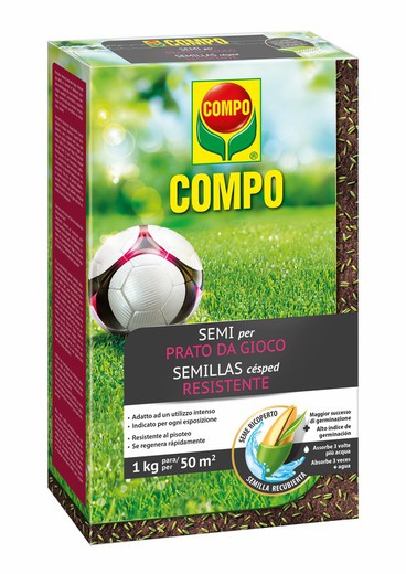 COMPO Semillas Césped Resistente 1kg