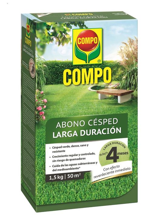 COMPO Abono Césped Larga Duración 1,5kg