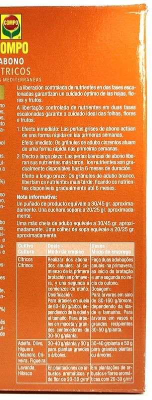COMPO Abono Cítricos 750g