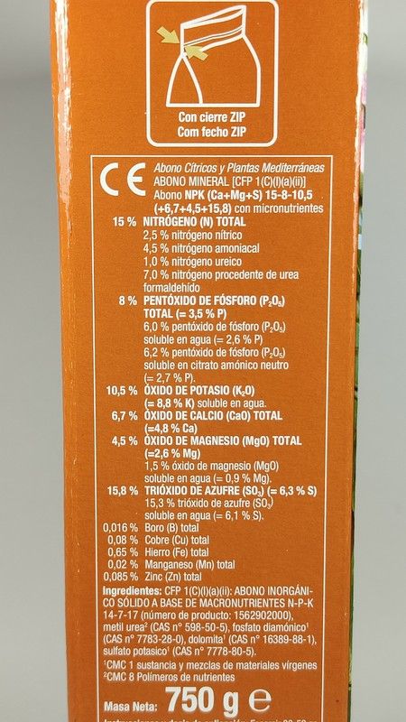 COMPO Abono Cítricos 750g