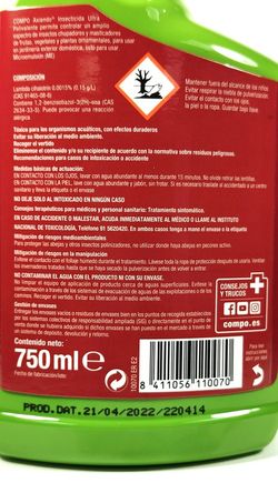 COMPO Axiendo Insecticida Ultra Polivalente 750ml