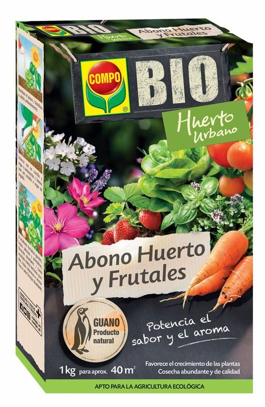 COMPO BIO Abono Huerto y Frutales 1kg — BoraGarden