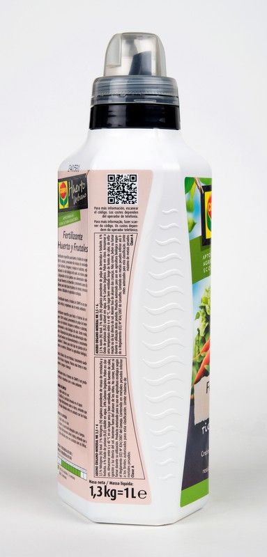 COMPO BIO Fertilizante Huerto y Frutales 1L