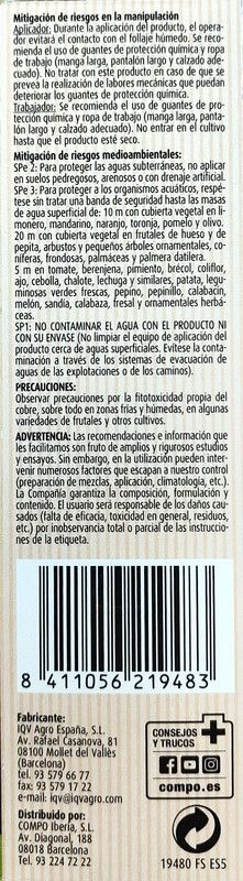 COMPO BIO Fungicida Cobre 250g