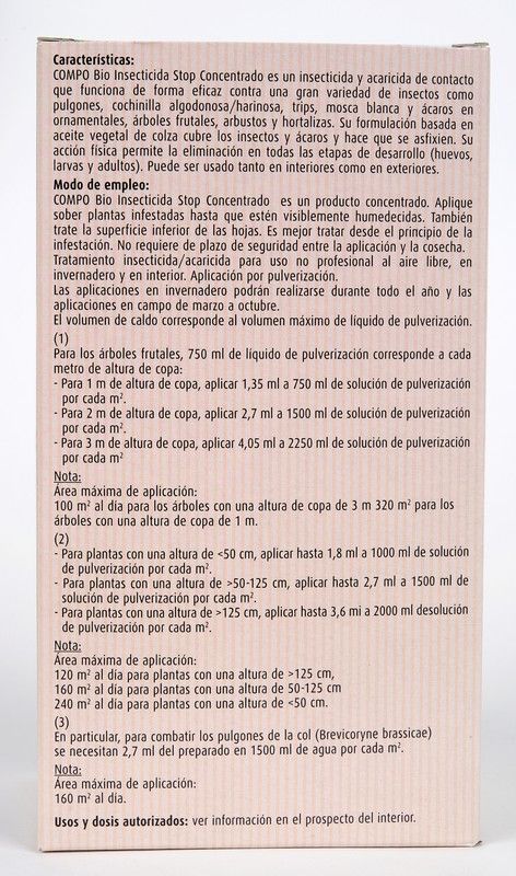 COMPO BIO Insecticida Stop Concentrado 250ml