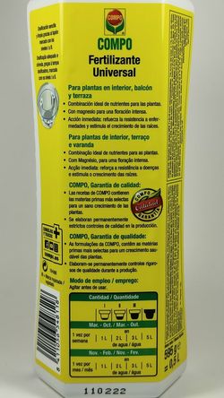 COMPO Fertilizante Universal 500ml