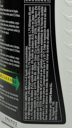 COMPO Guano Fertilizante 500ml