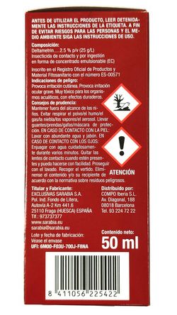 COMPO Insecticida Polivalente 50ml